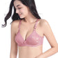 Comfortable No Steel Rings Gathering Bra Adjustable Top Support Breathable Anti-sagging Ladies Bra