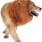 Realistic and Interesting Dog Lion Mane Dog Wigs Suitable for Medium and Large Dogs Lion Mane Wigs