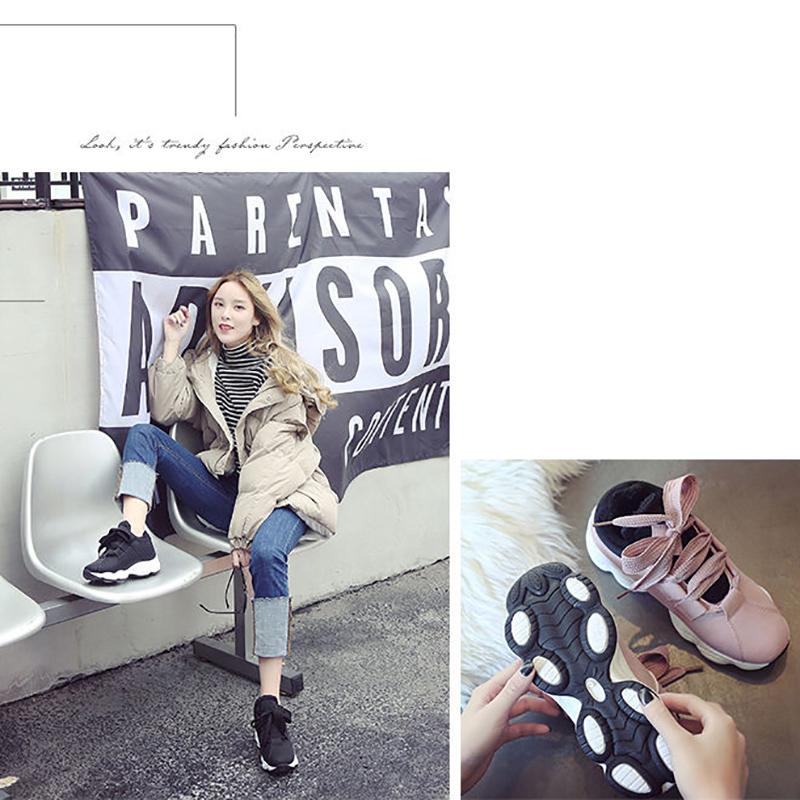 Women Walking Sneakers Casual Student Breathable Sneakers Platform Travel Running Shoes