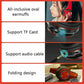 Wilress earphones Bluetooth 5.0 Headset Stereo Noise Canceling Sport Headphone for Computer with Mic