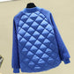 Women's Short Cotton Padded Jackets Large Size Loose Winter Lamb Wool Jackets Female Solid Color Casual Cotton Warm Coats