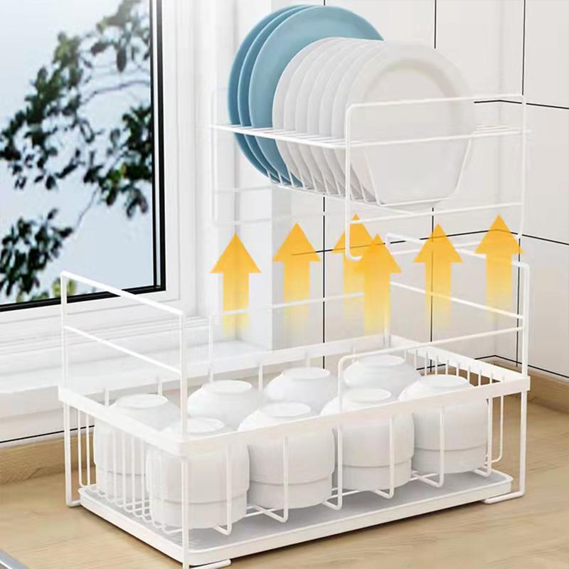 Draining Dish Rack Kitchen Shelf Multi-function Spice Rack For Cupboards Household Organizers Put Dishes And Chopsticks Storage Rack Towel Rank