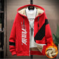 Lamb Wool Sweatshirts Men's Autumn and Winter Korean Style Trend Plus Velvet Thick Lamb Wool Sweater Men