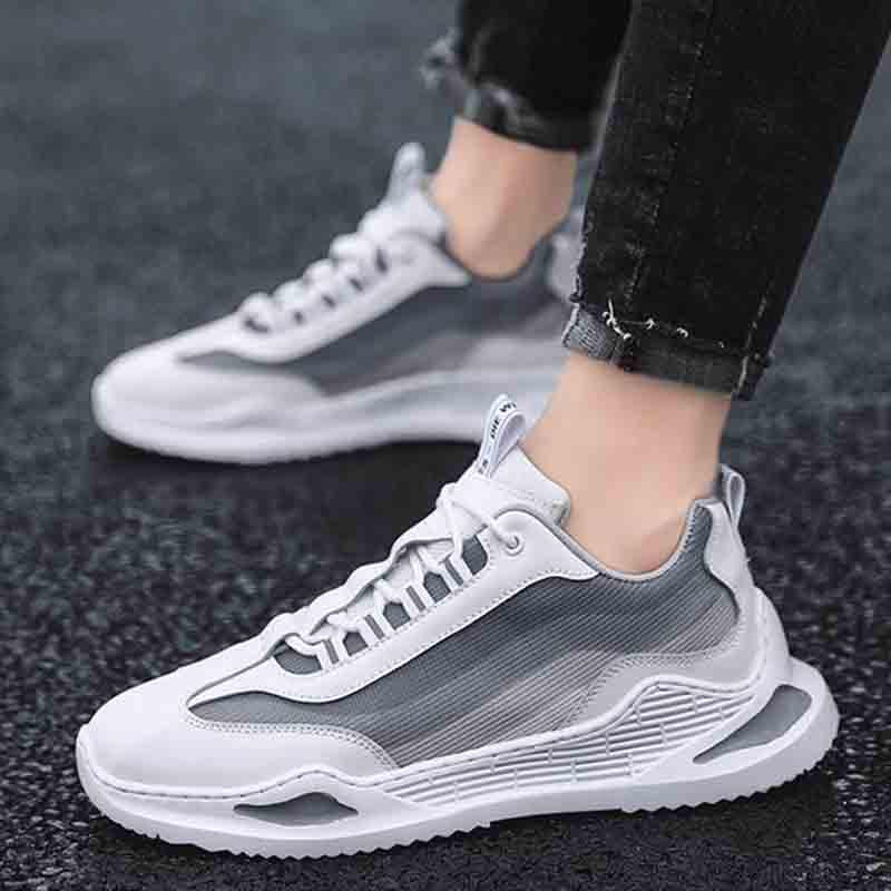 Plus Size 39-44 Men Sneakers Low-top Running Basketball Shoes Outdoor Non-slip Sports Shoes Shockproof Shoes