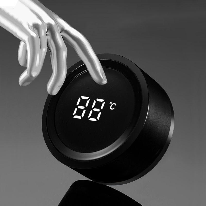 Thermos Cup Business Intelligence Temperature Measurement Display Temperature Stainless Steel Tea Cup Insulation Cup Water Cup Business Cup Travel Cup