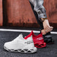 Blades Men's Shoes Flying Woven Breathable Casual Sports Shoes Wild Soldier Travel Running Shoes