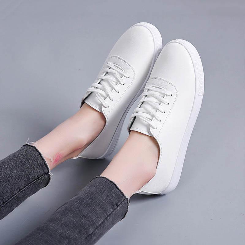 Soft-soled White Shoes Women's One-step Spring Autumn All-match Casual Flat Shoes Single Shoes