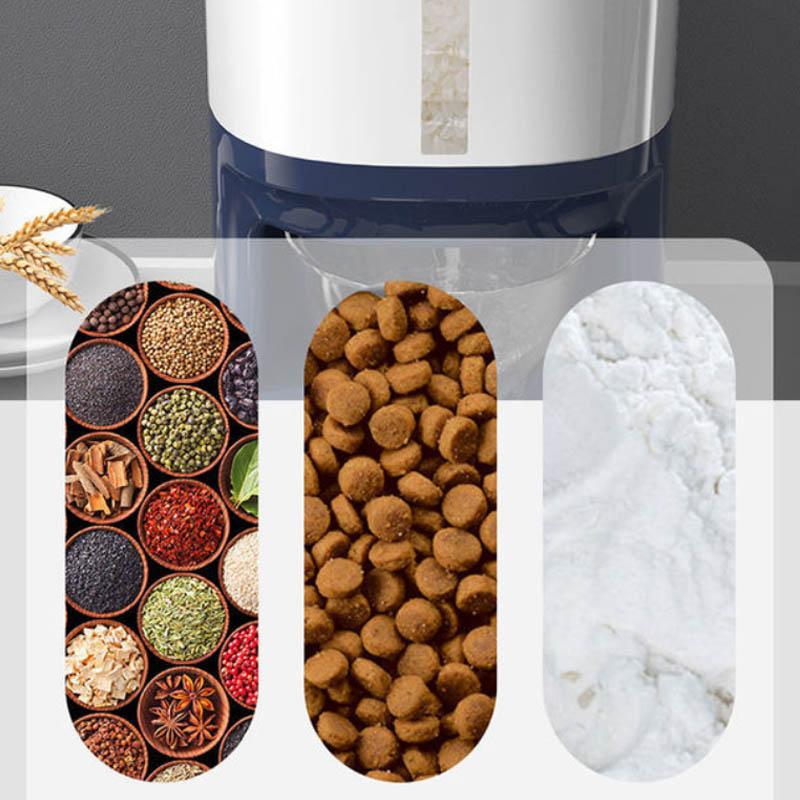 Sealing Metering Rice Bucket Reservoir Anti-proof Moisture-proof Home Storage Box Food Reservoir