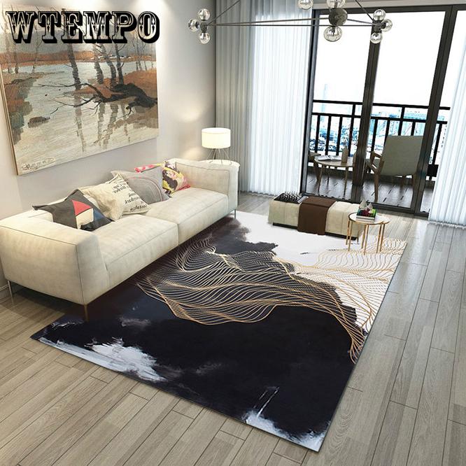 Geometric Print Non Slip Microfiber Washable Long Runner Mat Floor Mat Rugs Hallway Carpets