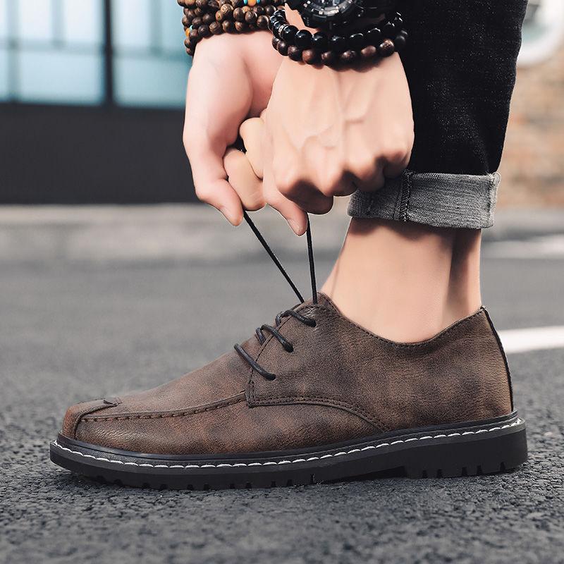 Custom Comfortable Men Pointed Toe Dress Shoes Genuine Low Leather Men's Wedding Shoes Loafers