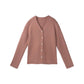 Autumn New Solid Color Inside Knit Cardigan Jacket Women's Loose Wild Long Sleeve V-neck Shirt