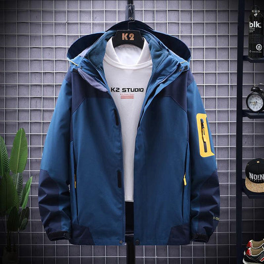 Couple Jackets Outdoor Sports Leisure Loose Wild Thick Warm Mountaineering Clothes