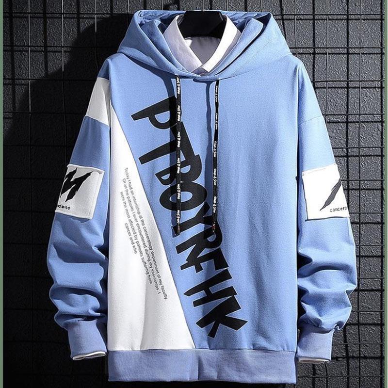 Spring & Fall Trend Sweater Suit Campus Student Sportswear Hooded Pullover Casual Suit Teen Clothing Men