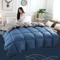 Winter White Goose Down Duvet Thickened Warmth Double Quilt Single Dormitory Quilt Large Soft and Comfortable Duvet