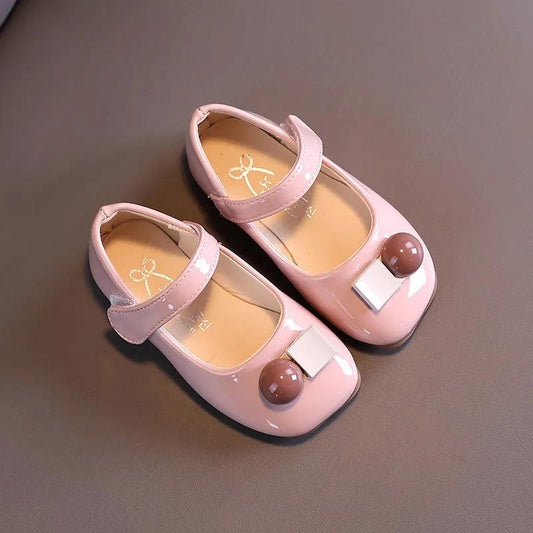 Girls Leather Shoes Princess Shoes Children Shoes Dancing Shoes Princess Sweet Sandals Spring Autumn Summer Leather Shoes