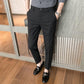 Summer Thin Suit Pants Straight Leg Men's Casual Business Suit Pants