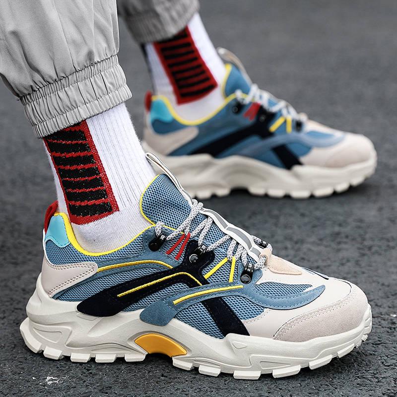 Men Casual Shoes Breathable Sneakers for Men's Trainers Tenis Masculino Casual Shoes Daddy Shoes