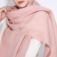 Pure Cashmere Scarves with Tassel Soft Warm Lady Girls Wraps Long Scarf Female Shawl Men Scarf