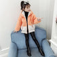 Girls Windproof Winter Clothes  Children's Warm Cotton-padded Clothes  Girls Plush Padded Jacket Cotton-padded Jacket