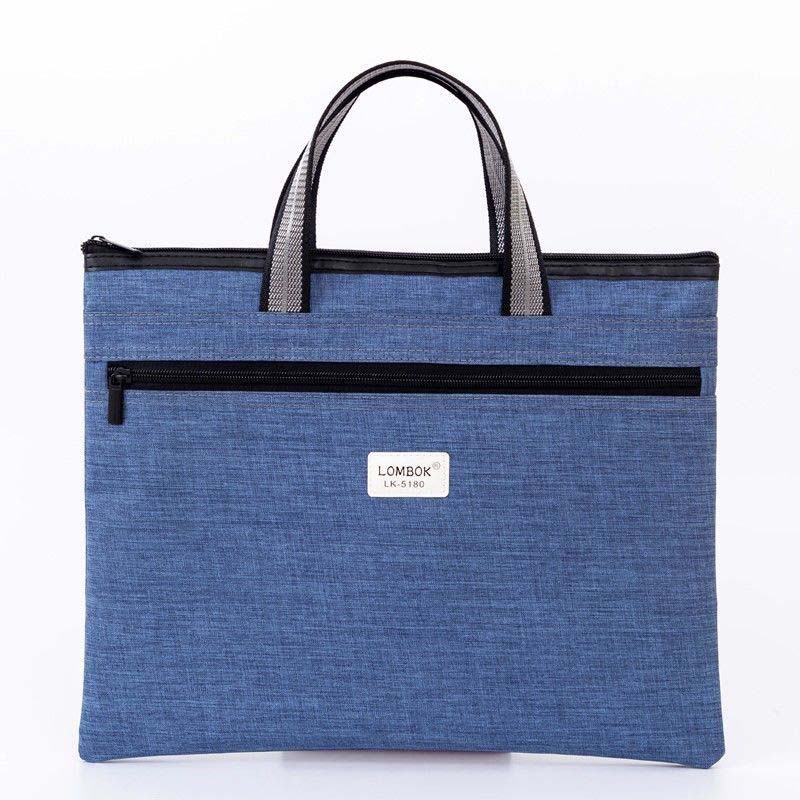 Student Large-capacity Oxford Canvas Bag Office Staff Portable Briefcase