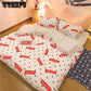 Bedding Sets Quilt Cover Soft Duvet Cover Simple Home Textile Stripe Bedding