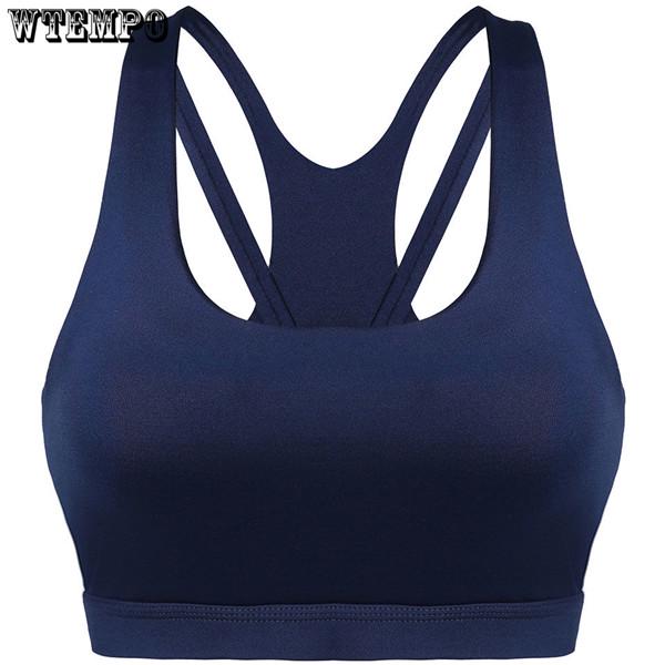 Plus Size XL Front Zipper Yoga Shirt,7Colors Wirefree Padded Push Up Sports Bra,Breathable Fitness