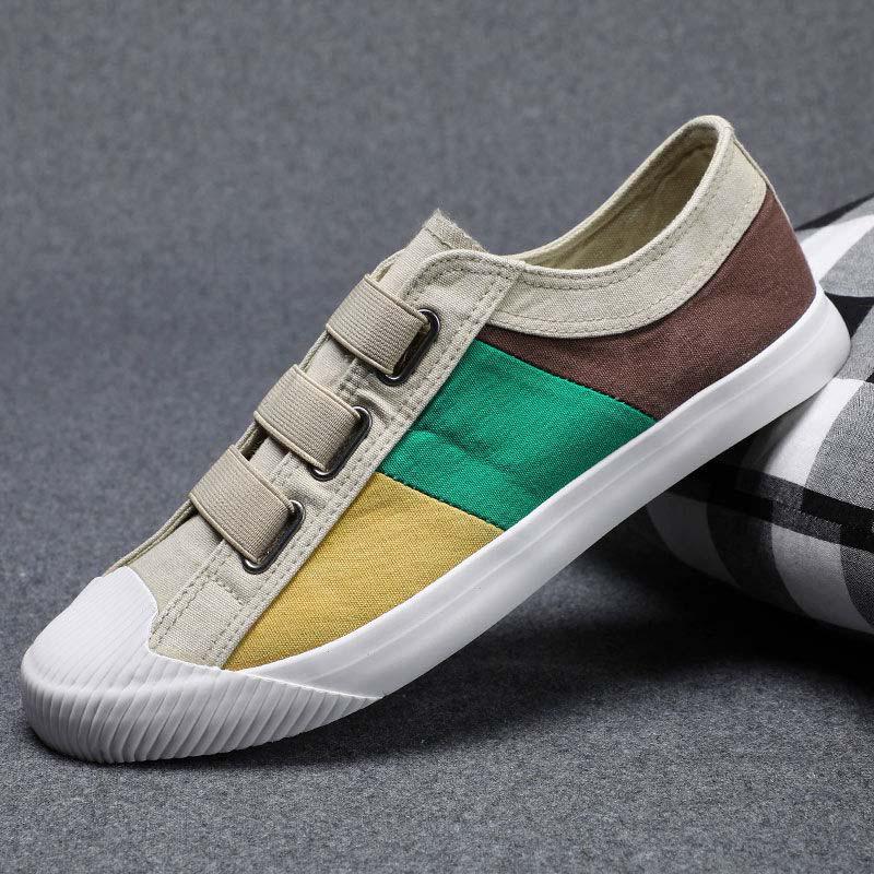 Plus Size 38-44 Summer Men Sneakers Comfortable Running Basketball Shoes Breathable Shockproof Non-slip Canvas Shoes