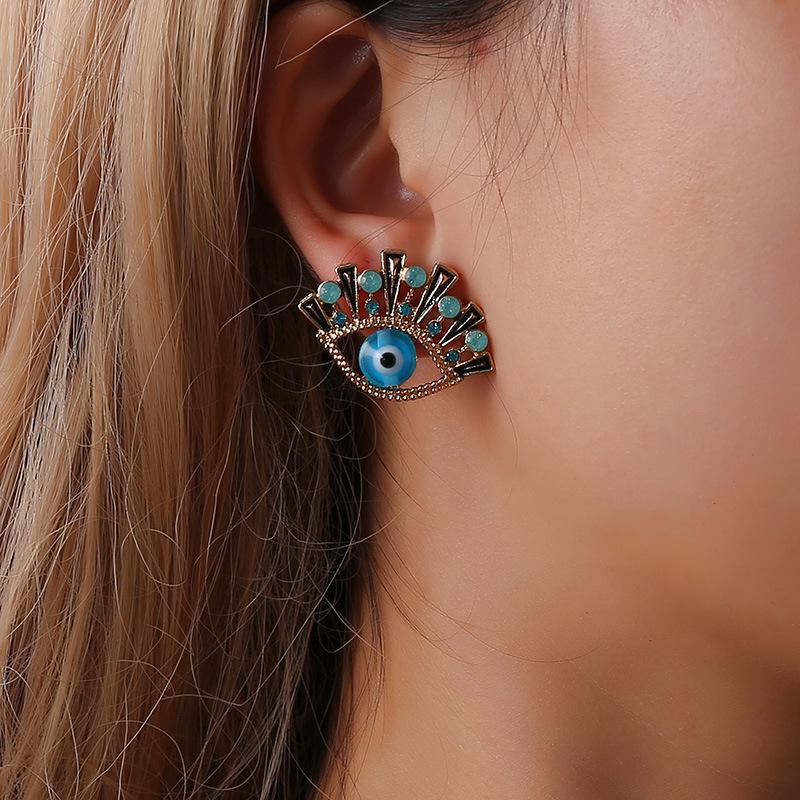 Stud Earrings Double Line Size Ear Clips Retro Hollow U-shaped Ear Clips Without Pierced Earrings