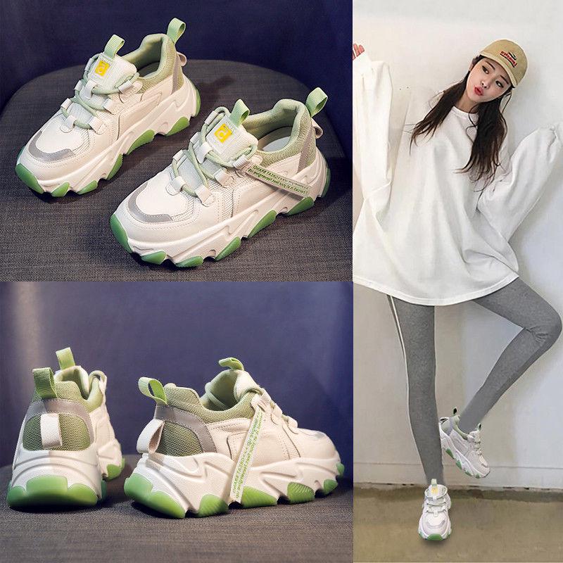 Daddy shoes ins women's shoes sports street shot The new wild small white spring tide shoes casual