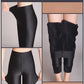 Autumn and Winter Plus Velvet Luster Leggings Women's Outer Wear High-waisted Thin Feet Plus Size Yoga Pants Women