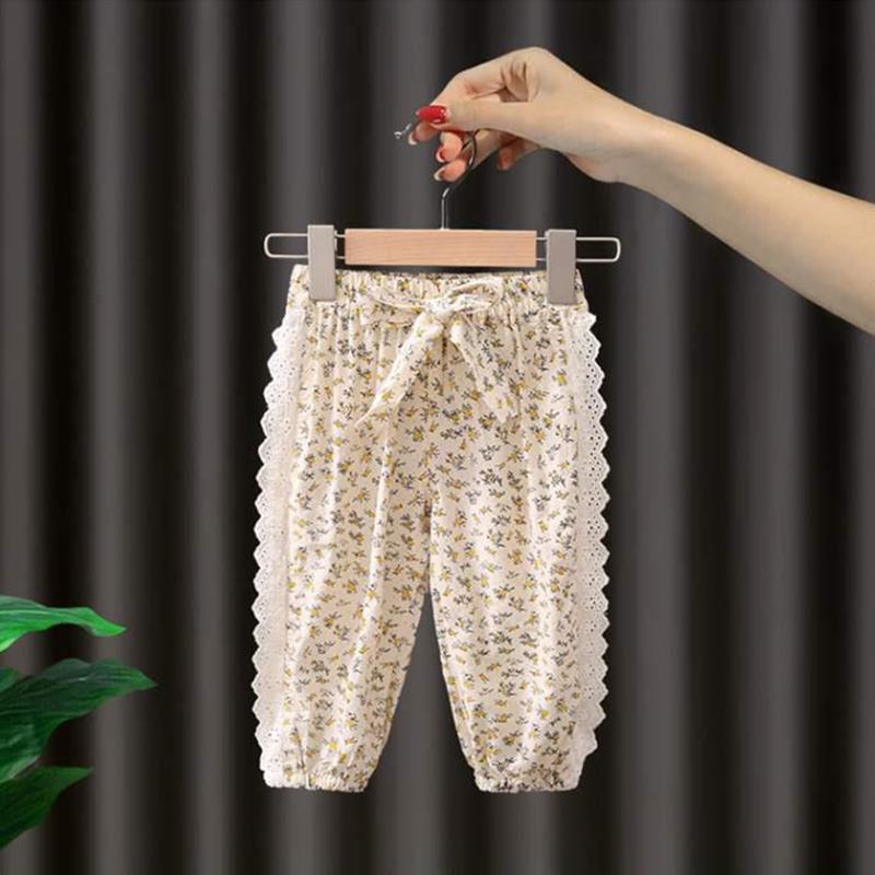 Two-piece Girls' Suits Net Celebrities Western Style Fashionable Children's Summer Clothes