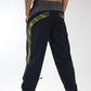 Casual Cycling Pants Men's Training Football Trousers Training Pants Leg Tight Zipper Pants Track and Field Black Sports Pants