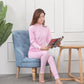 Winter Women's Autumn Clothes and Long Trousers Thin Cotton Large Size Thermal Underwear Suit Cotton Sweater