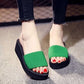 Plus Size 35-40 Summer Women Solid Color Shoes Beach Casual Sandals Women Summer Flip Flop Sandals