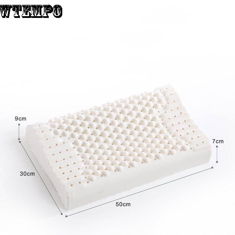 Natural Latex Pillow Neck Pillow Adult Massage Pillow Latex Pillow Thailand Import