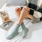 5 Pairs Coral Fleece Socks Women's Thickening Fleece Sleeping Socks Autumn Winter Home Floor Plush Socks Warm Sleeping Socks