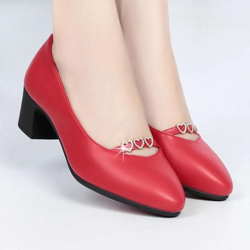 Soft Shoes Women's Sandals Spring and Summer Soft Bottom Cozy Women's Shoes Work Shoes Single Shoes