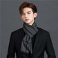 Autumn and Winter Men's Scarves Young Middle-aged Men Thick Warm Scarf