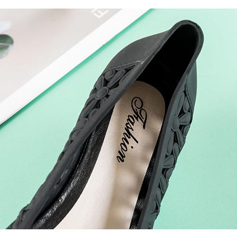 Sandals Female Summer Wear Student Trend Roman Fashion Hole Single Shoes Wedge Harajuku Style