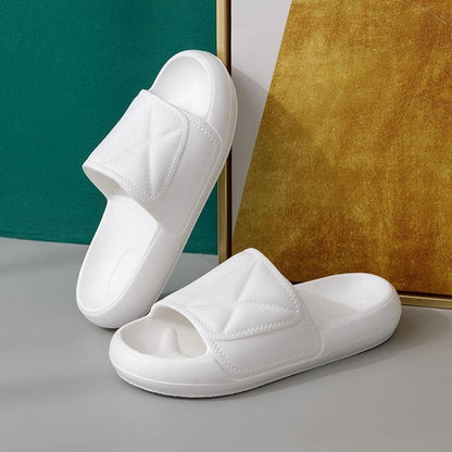 Summer Sandals Slippers Women's Thick-soled Indoor Home Non-slip Bathroom Slippers Beach Outer Wear High Slippers