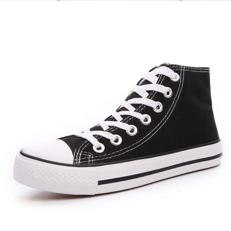 Summer Autumn Women Canvas Shoes Casual Flat Female Cloth Shoes Street Style Ulzzang White Shoe