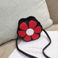 Children's Flower Bag Cute Princess Bag Bucket Bag Crossbody Bags Cute Small Mini PU Bag Girl Student Outing Trip