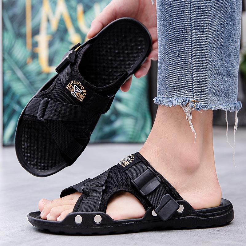 Summer Fashion Casual Beach Shoes Trendy Cloth Wading Men's Slippers