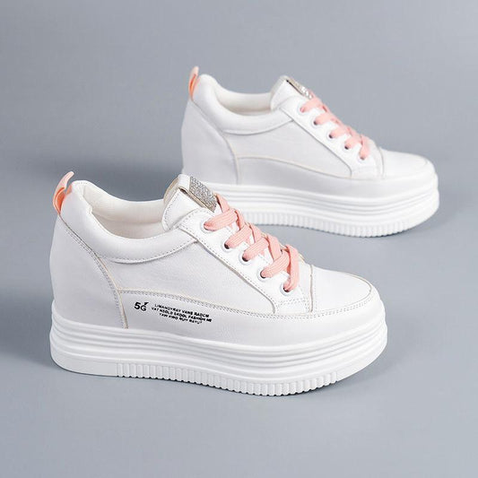 Women's Inner Heightening Cloth Shoes  All-match Casual Sports Shoes