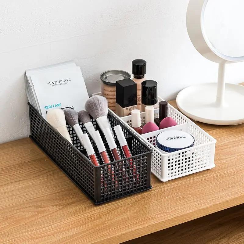 Japan Desktop Storage Box Office Supplies Plastic Storage Basket Cosmetic Storage Drawer Storage Basket