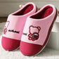 Autumn and Winter Pure Cotton Slippers Indoor Non-slip Soft-soled Shoes Warm Simple Plush Cotton Shoes