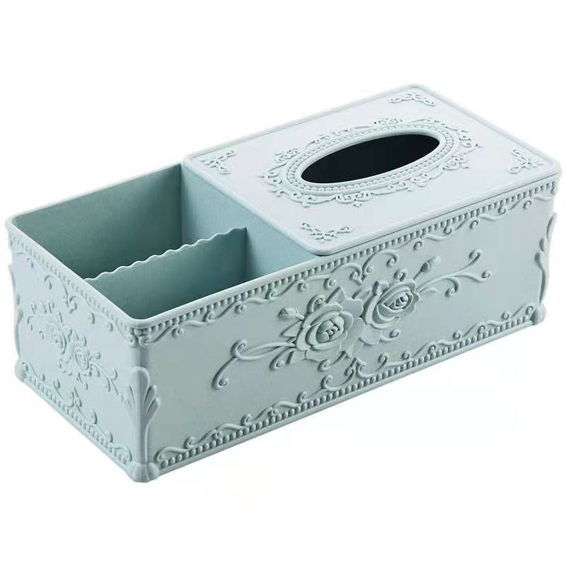 Paper Towel Pumping Box Storage Box Desktop Multifunctional Debris Sorting Box Remote Control Cosmetic Storage Dormitory Essential