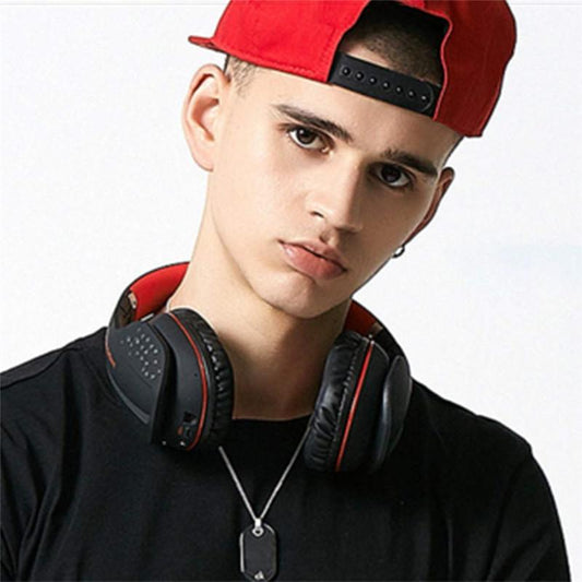 Folding Bluetooth Headset Wireless Earphones with Microphone Gaming for PS4 Xbox One PC Gamer LED