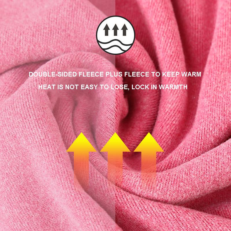 Thermal Underwear Female Seamless Self-heating Autumn Clothes Long Trousers Plus Velvet Thickening Tight-fitting Thermal Suit