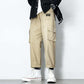 Autumn Men's Multi-pocket Straight Loose Casual Pants Sports Nine Casual Pants Male Trend